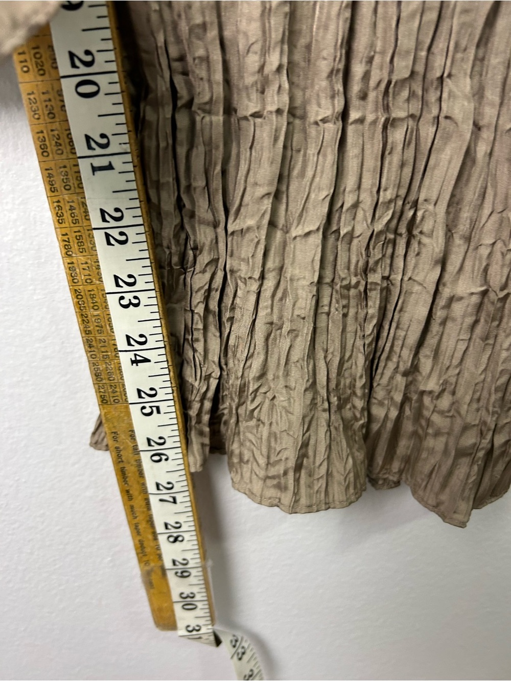 EILEEN FISHER Crushed 100% Silk Wide Leg Ankle Pants Size 2X Brown quite luxury - Picture 5 of 12